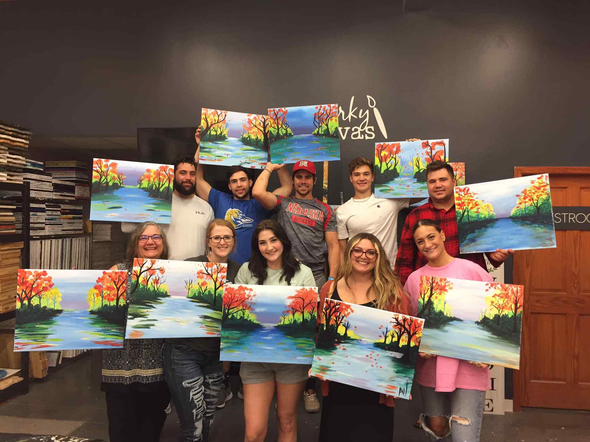 💕🥂FREE DATE NIGHT PAINTING KIT - The Corky Canvas Omaha